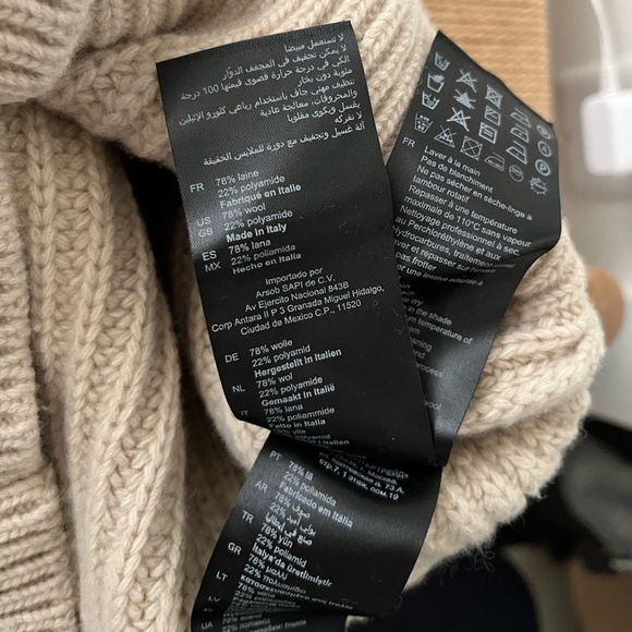 Sandro cropped wool sweater - Picture 3 of 3